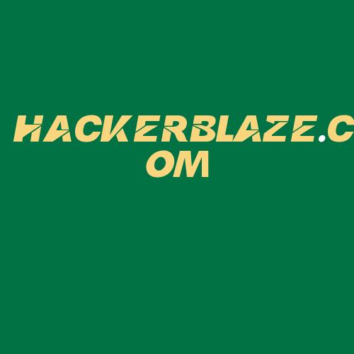 Logo da HACKERBLAZE